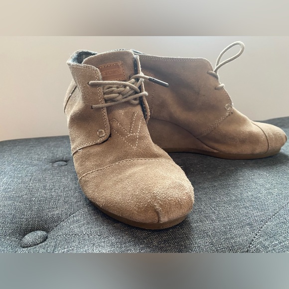 Toms wedges W6 - Picture 1 of 3